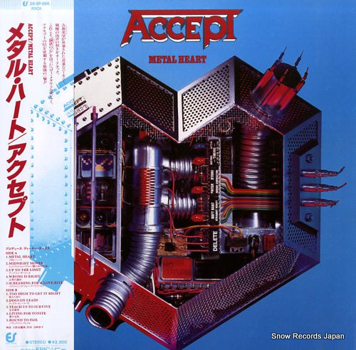 ACCEPT metal heart 28.3P-596