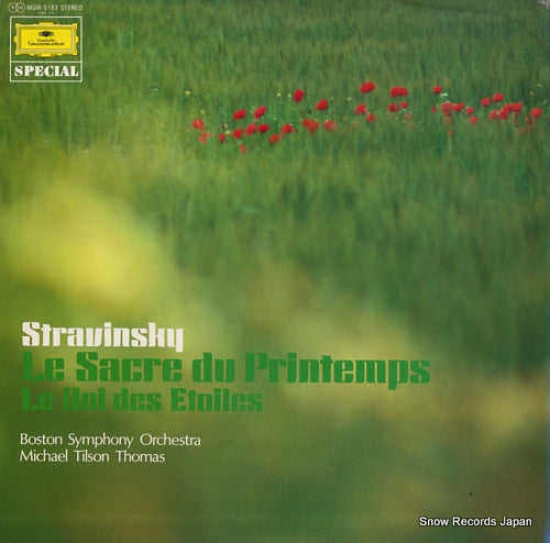 THOMAS, MICHAEL TILSON stravinsky; le sacre du printemps / le roi des etoiles MGW5183