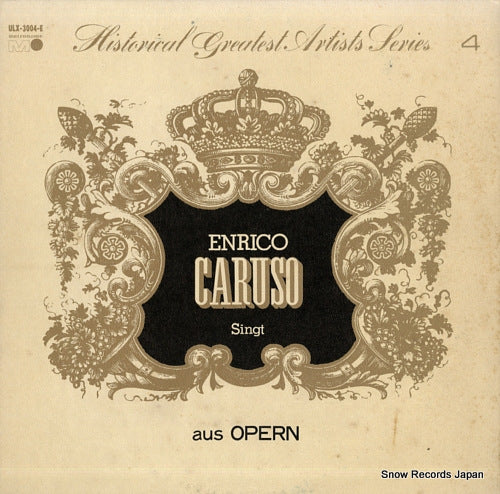 CARUSO, ENRICO enrico caruso singt aus opern ULX-3004-E