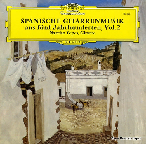 YEPES, NARCISO spanish guitar of five centuries, vol. 2 139366