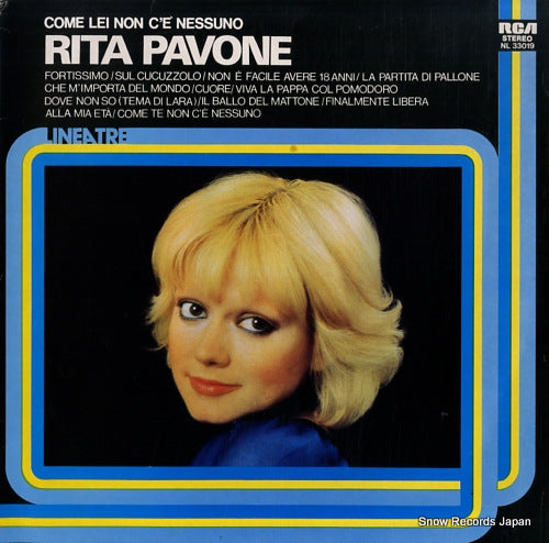 PAVONE, RITA come lei non c'e nessuno NL33019