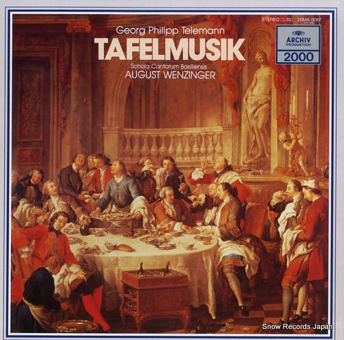 WENZINGER, AUGUST telemann; tafelmusik 20MA0067