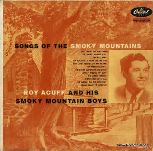 ACUFF, ROY songs of the smoky mountains T617