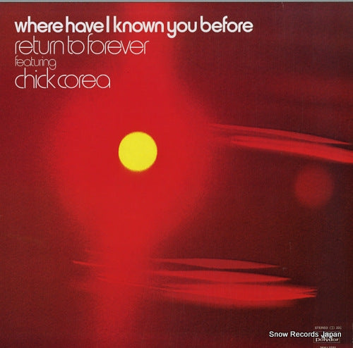 COREA, CHICK where have i known you before 25MJ3223