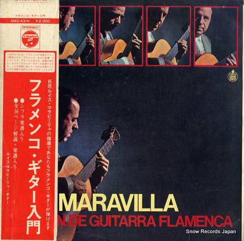 MARAVILLA, LUIS leccion de guitarra flamenca XMS-43-H