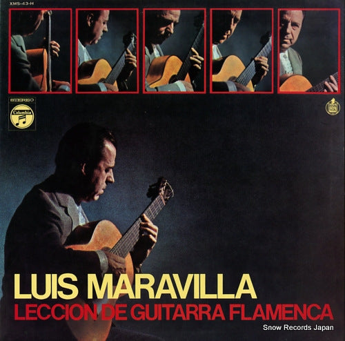 MARAVILLA, LUIS leccion de guitarra flamenca XMS-43-H