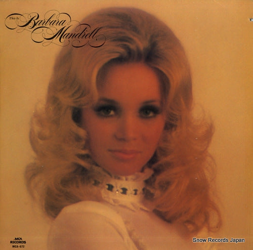 MANDRELL, BARBARA this is barbara mandrell MCA-672