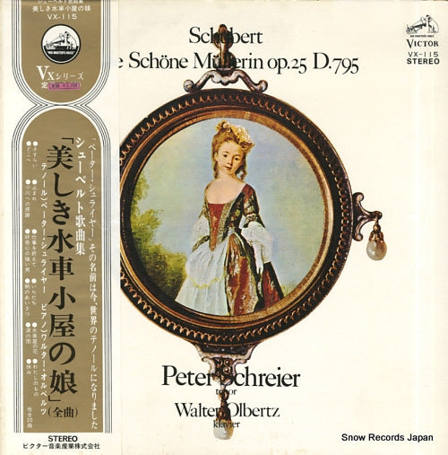 SCHREIER, PETER, AND WALTER OLBERTZ schubert; die schone mullerin op.25 d.795 VX-115