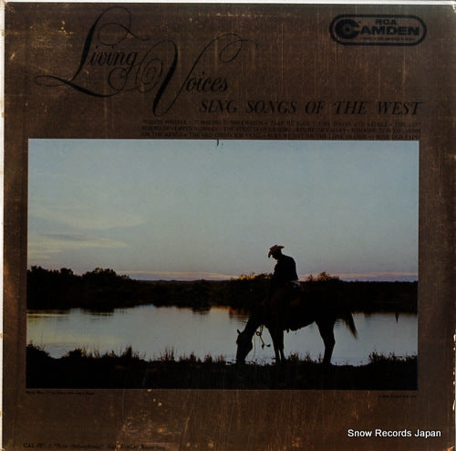 LIVING VOICES sing songs of the west CAL-674
