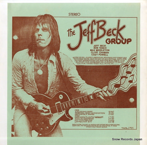 BECK, JEFF, GROUP, THE europian tour TAKRL/1901