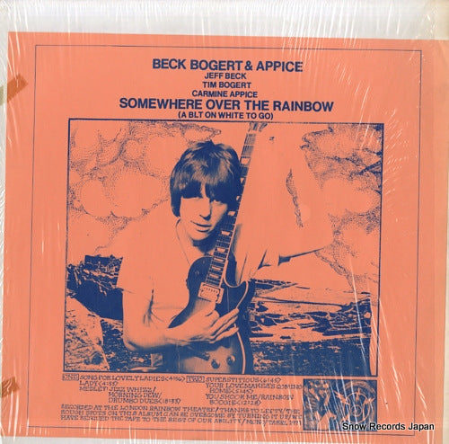BECK, BOGERT AND APPICE somewhere over the rainbow (a blt on white to go) TAKRL1971