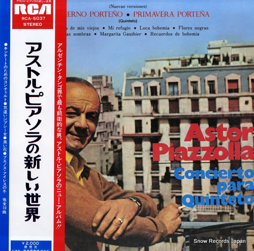 PIAZZOLLA, ASTOR concierto para quinteto RCA-5037
