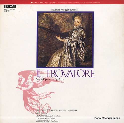 CELLINI, RENATO verdi; "il trovatore" opera in 4 acts RGC1106-07(M)