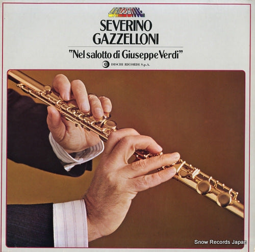 GAZZELLONI, SEVERINO nel salotto di giuseppe verdi OCL16290