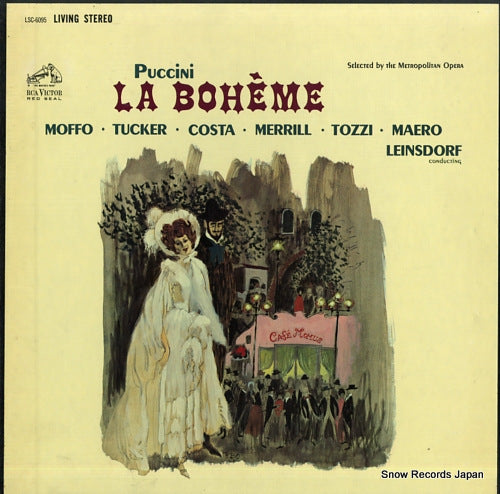 LEINSDORF, ERICH puccini; la boheme LSC-6095