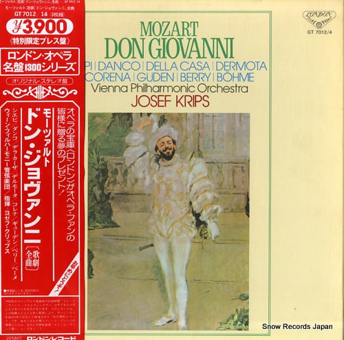 KRIPS, JOSEF mozart; don giovanini GT7012/4