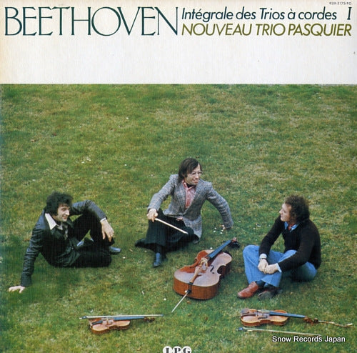 NOUVEAU TRIO PASQUIER beethoven; integrale des trios a cordes i KUX-3175-PG