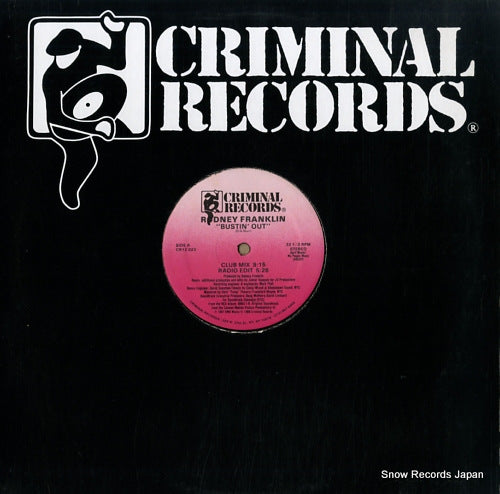 FRANKLIN, RODNEY bustin' out CR12023