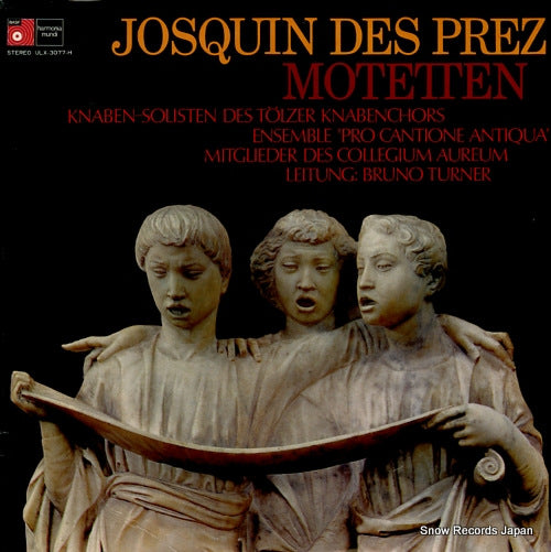 TURNER, BRUNO josquin des prez; motetten ULX-3077-H
