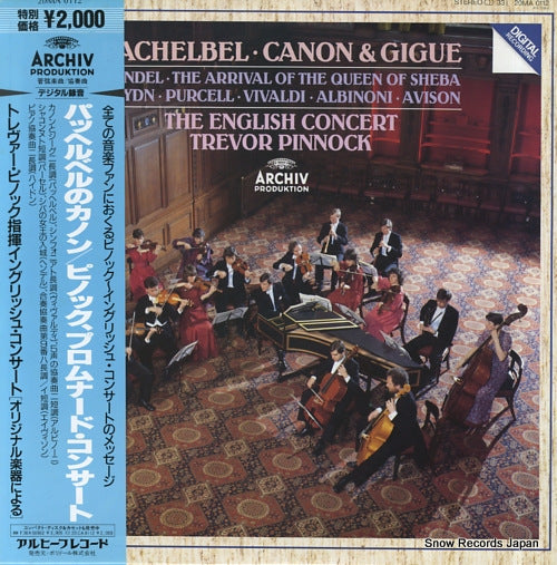 PINNOCK, TREVOR pschelbel; canon & gigue 20MA0112