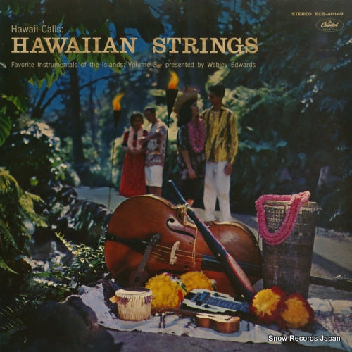 EDWARDS, WEBLEY, AND THE HAWAII CALLS hawaiian strings ECS-40149