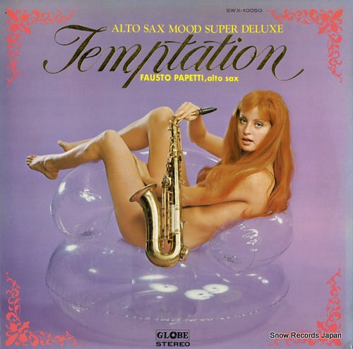 PAPETTI, FAUSTO temptation / alto sax mood super deluxe SWX-10050