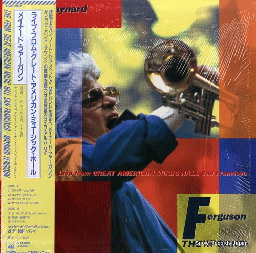 FERGUSON, MAYNARD live from great american music hall san francisco 28AP2987