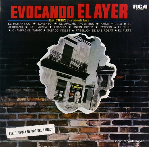 D'ARIENZO, JUAN serie "epoca de oro del tango" juan d'arienzo RA-5353