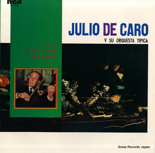 DE CARO, JULIO serie "epoca de oro del tango" julio de caro RA-5350