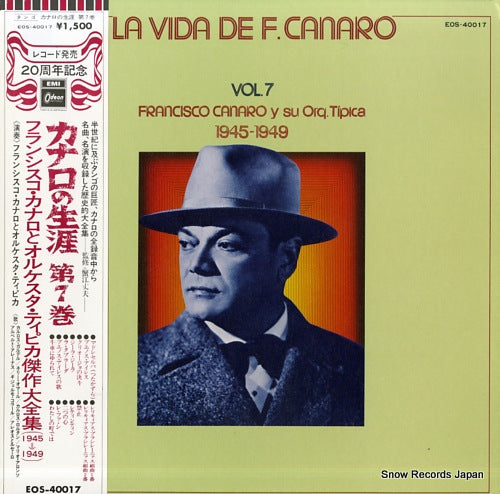 CANARO, FRANCISCO la vida de f. canaro vol.7 EOS-40017