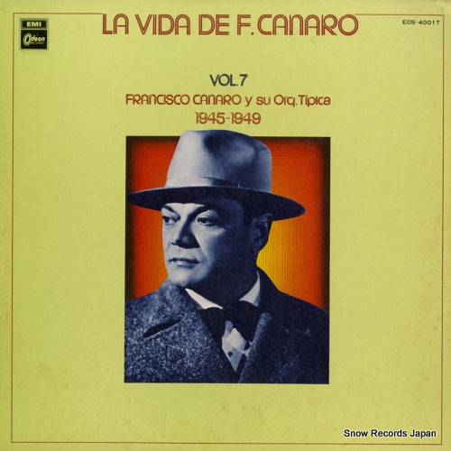 CANARO, FRANCISCO la vida de f. canaro vol.7 EOS-40017