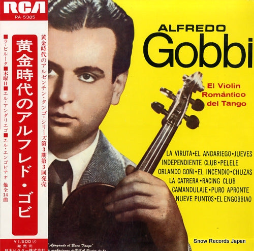 GOBBI, ALFREDO el violin romantico del tango RA-5385