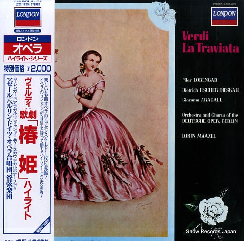 MAAZEL, LORIN verdi; la traviata L20C1829