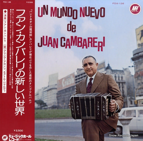 CAMBARERI, JUAN un mundo nuevo de juan cambareri FDX-126