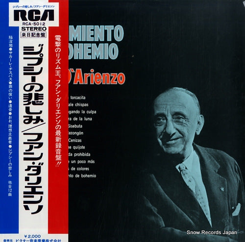 D'ARIENZO, JUAN sentimiento de bohemio RCA-5012