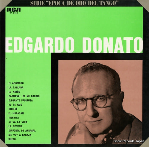 DONATO, EDGARDO la epoca de oro de edgardo donado RA-5430