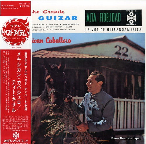 GUIZAR, TITO the mexican caballero UPS-161-F