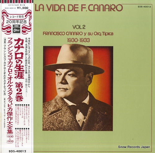 CANARO, FRANCISCO la vida de f. canaro vol.2 EOS-40012
