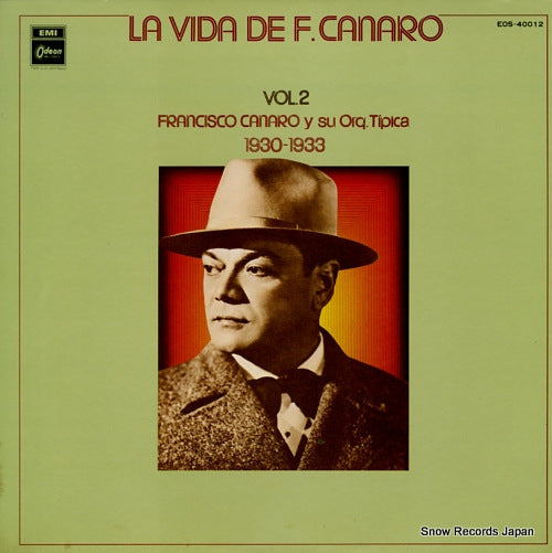 CANARO, FRANCISCO la vida de f. canaro vol.2 EOS-40012