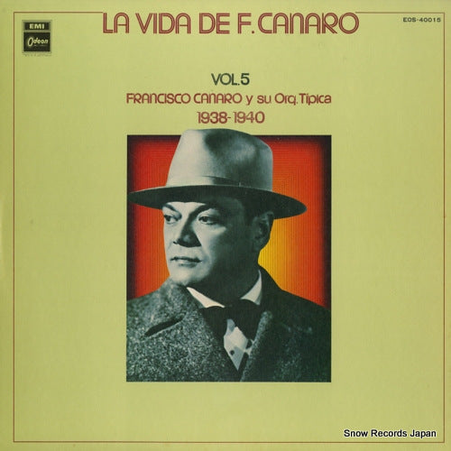 CANARO, FRANCISCO la vida de f. canaro vol.5 EOS-40015
