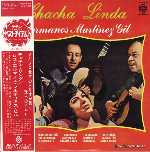 LOS HERMANOS MARTINEZ GIL chacha linda UPS-163-F