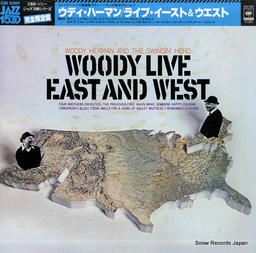 HERMAN, WOODY woody live east and west 15AP560