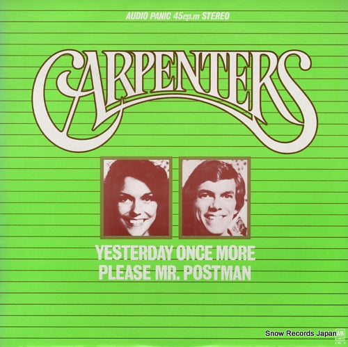 CARPENTERS, THE yesterday once more / please mr.postman CML3