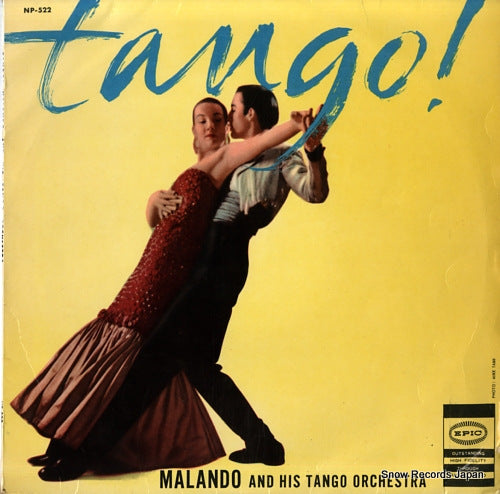 MALANDO AND HIS TANGO ORCHESTRA tango! NP-522