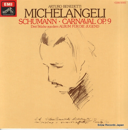 MICHELANGELI, ARTURO BENEDETTI schmann; carnaval op.9 1C065-02613