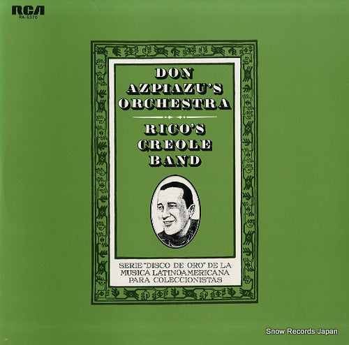 DON AZPIAZU'S ORCHESTRA / RICO'S CREOLE BAND don azpiazu's orchestra / rico's creole band RA-5370