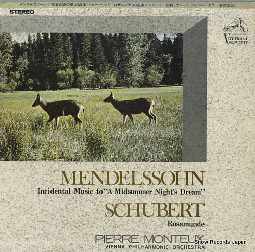 MONTEUX, PIERRE mendelssohn; incidental music to "a midsummer night's dream" SUP-2017