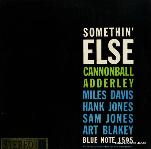 ADDERLEY, CANNONBALL somethin' else BST-1595