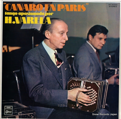 VARELA, HECTOR canaro en paris tango apasionado por h.varela OP-80005