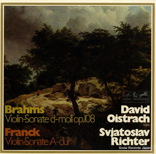 OISTRACH, DAVID / SVJATOSLAV RICHTER brahms; violin-sonate d-moll op.108 80080MK